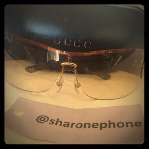 Gucci Horsebit Sunglasses Brown